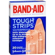 BAND-AID Bandages Tough-Strips Assorted 20 Each (Pack of 4)