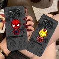 thumbnail image 2 of Matte Case for Xiaomi POCO X4 X3 X2 M4 M3 M2 F4 F3 GT F2 C40 CC9 PRO 4G 5G A3 MIX4 CIVI Case Funda Marvel Avengers Heroes Space, 2 of 5