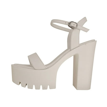 

PEASKJP Sandals Women Comfortable Women s Flat Sandals Strappy Studded Sandals Gladiator Sandals with Ankle Strap (White 6.5)