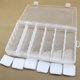 thumbnail image 5 of Caja de joyería transparente, contenedor de plástico para guardar cuentas y manualidades, organizador de 36 compartimentos para aretes, collares, anillos y pequeños accesorios., 5 of 8