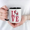 thumbnail image 3 of CafePress - Snoopy Love - 11 oz Ceramic Mug - Novelty Coffee Tea Cup, 3 of 3