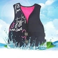thumbnail image 2 of Zmoon High-End Adult Snorkeling Buoyancy Vest Convenient Outdoor Swimming Rescue Clothes Lining Black, 2 of 9