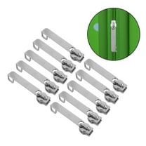 MLINS 10pcs Nylon Zipper Pull Double Layer Anti-Theft Zipper Luggage Lock Hole Repair Supplies Smooth Puller Zipper Slider Replacement