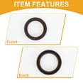 thumbnail image 7 of Unique Bargains 1 Pc Front Crankshaft Oil Seal for Hyundai Elantra 1995-2010 No.21421-23020, 7 of 7
