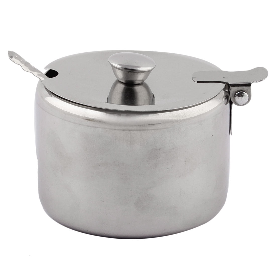 Household Restaurant Metal Coffee Flour Powder Lidded Sugar Pot Container Household Restaurant Metal Coffee Flour Powder Lidded Sugar Pot Container