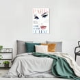 thumbnail image 2 of Wynwood Studio Canvas Cover Paris Portrait Couture Fashion and Glam Portraits Wall Art Canvas Print White Pastel Pink 16x24, 2 of 3