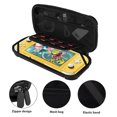 thumbnail image 5 of Clearance:Carry Case Compatible with Nintendo Switch Lite Console and Accessories, Portable Waterproof Carrying Bag Protective Travel Case Hard Shell Pouch w/ 10 Card Holders (Black/Gray/Blue/Yellow), 5 of 5