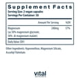 thumbnail image 3 of Vital Nutrients Magnesium Glycinate + Malate | 120mg Vegan Magnesium Supplement for Women and Men | Muscle, Heart, Bone Support | Promotes Relaxation | Gluten, Dairy and Soy Free | 100 Capsules, 3 of 6