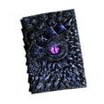 thumbnail image 3 of GUOOL Journal Artistique Rétro à Il de Dragon 3D Sculpture Journal Violet, 3 of 9