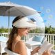 thumbnail image 3 of Sombrero con ventilador ajustable alimentado por energía solar con batería recargable USB,protección solar UPF 50+,3 velocidades,portátil (beige,1 unidad). Rkxzt, 3 of 8