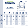 thumbnail image 6 of JORESTECH Hi-Vis Safety Quarter-Zip Sweater, ANSI Class 1 (Black, 3XL), 6 of 6