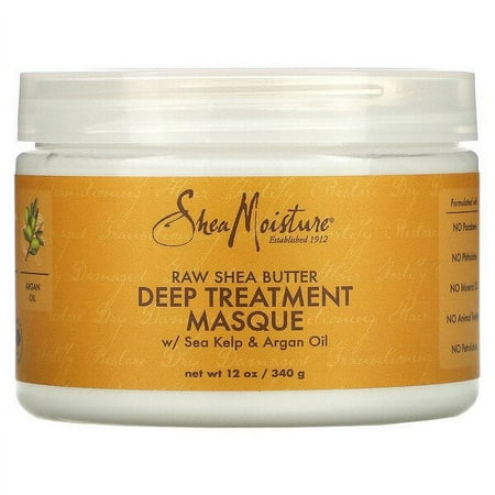 SheaMoisture, Deep Treatment Masque, Raw Shea Butter, 12 oz (340 g) Pack of 4