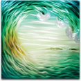 thumbnail image 1 of Metal Artscape MA10060 20 X 20 in. Rip Curl Small Single-Paneled Handmade Metal Wall Art, 1 of 1