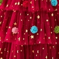 thumbnail image 3 of Posijego Toddler Girls Christmas Dresses Little Girls Cute Sleeveless Layered Tulle Dresses Princess Party, 3 of 7