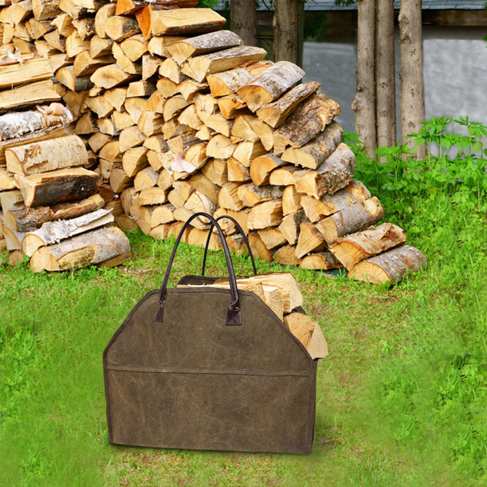 large firewood bags