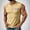 Beige, variant on Men's Color Block Sleeveless Crew Neck Tank Top Half Button Pocket Design Casual Vest for Summer Gym Street Outdoor Daily Leisure Wear Green M