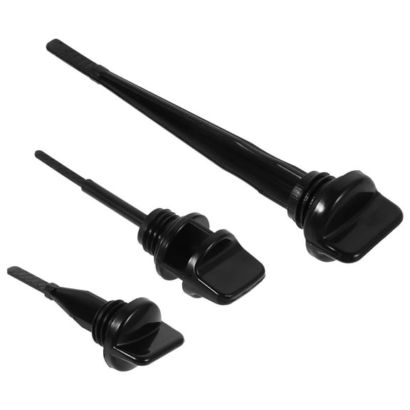 YSNOOWE 3Pcs Black Plastic Engine Oil Filler Caps for Motorcycle Owners 4.7x1.1x1.1in
