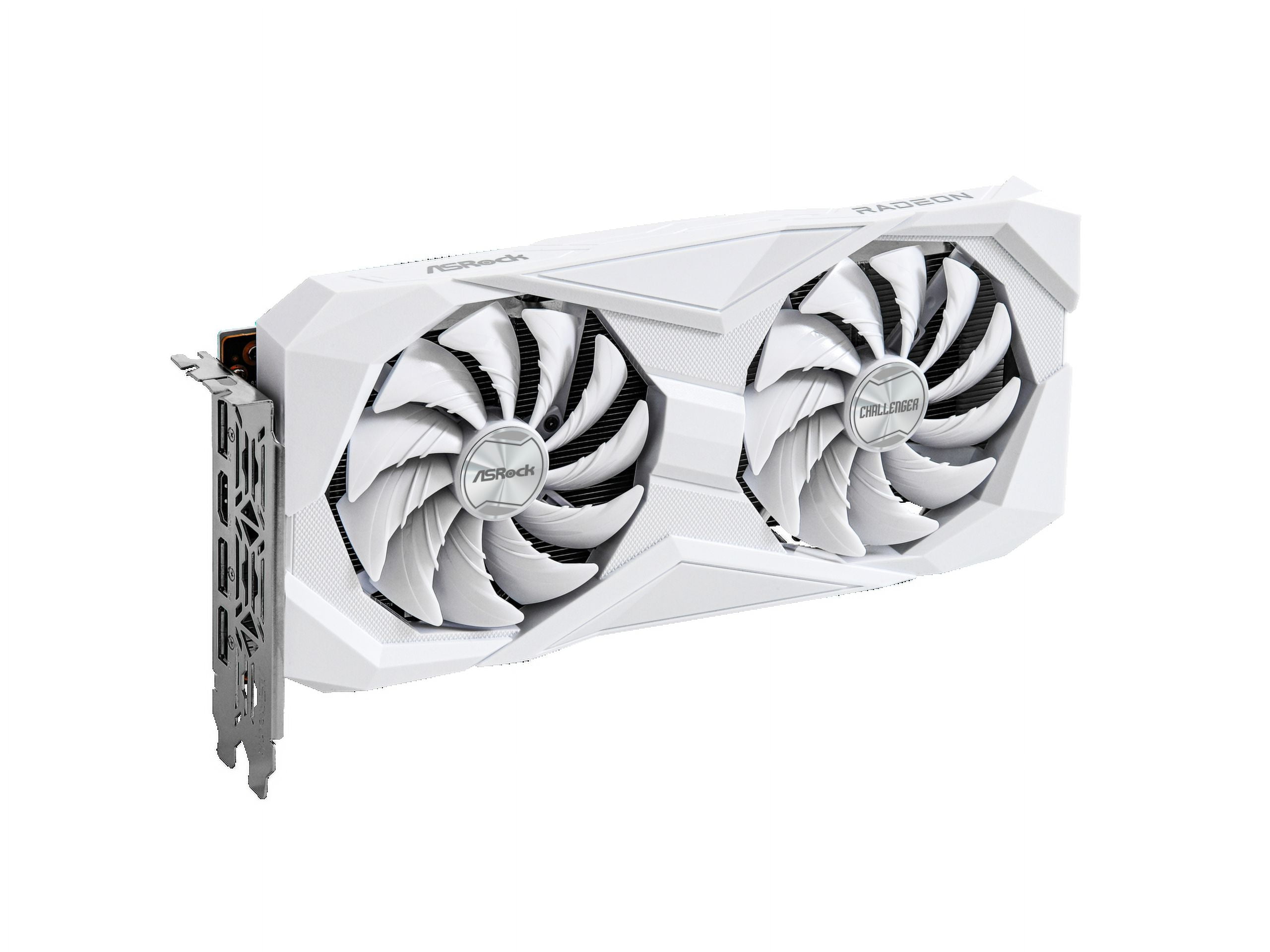 ASRock Radeon RX 6600 Challenger White 8GB GDDR6 PCIe 4.0