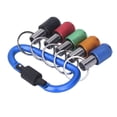 thumbnail image 4 of Socket Holder, Portable  Plating Metal Carabiner 1/4 Hex Shank Bit ​Holder  For Industrial Repair Blue Keyring, 4 of 8
