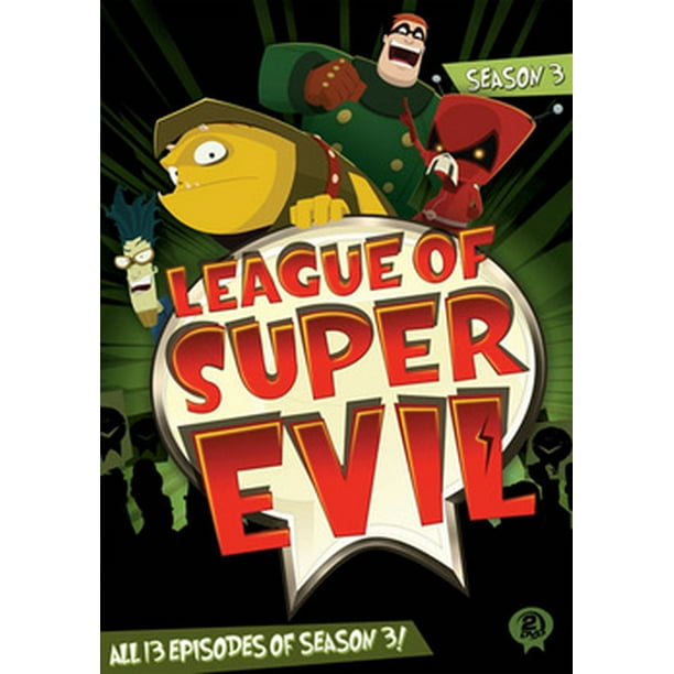 League Of Super Evil Season 3 Dvd Walmart Com Walmart Com