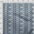 thumbnail image 2 of oneOone Cotton Flex Fabric Stripe Ikat Print Fabric By The Yard 40 Inch Wide, 2 of 4