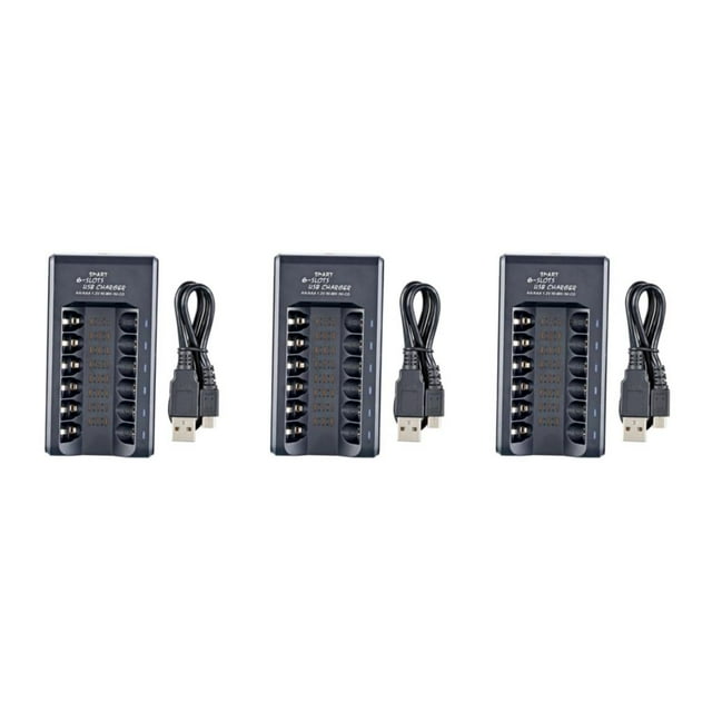Sidaley Universal AA/AAA Battery Charger Over-Charge Protection Ni-MH for Type1 NO1