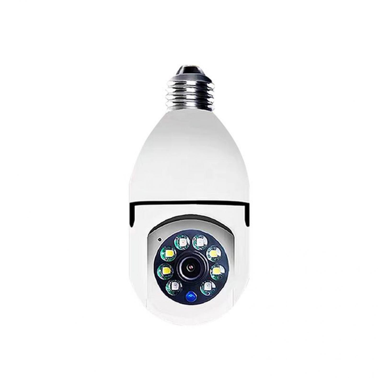 EQWLJWE 1080P Light Bulb Camera,Security Camera System with WiFi,360