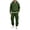 Army Green, variant on ShomPort Sweatsuits for Men 2 Piece Zip up Hoodies Cargo Jogger Loose Casual Workout Outfit Elastic Waist Jogging Tracksuits