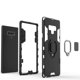 thumbnail image 3 of Funda Rígida Antichoque Compatible con Samsung Galaxy Note 9 Negro con Anillo Metálico y Soporte Mag, 3 of 6