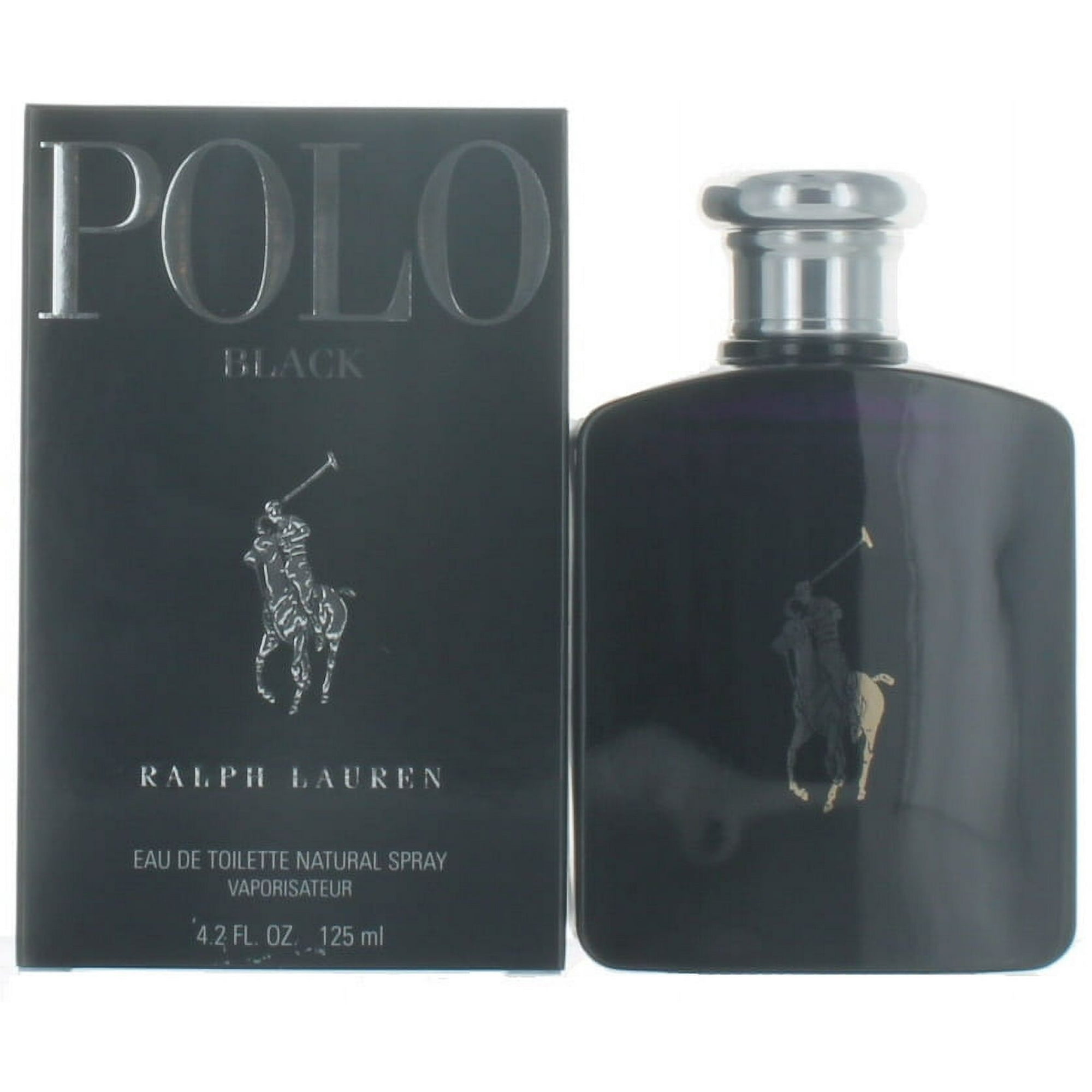 Polo Black by Ralph Lauren for Men 4.2 Ounce EDT Spray Walmart
