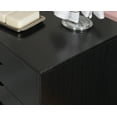 thumbnail image 4 of Linon Cary 6-Drawer Wide Rolling Storage Cart, Black, 4 of 55