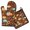 Fall Pumpkins Leaves Pattern, variant on Fall Pumpkins Leaves Pattern Kitchen Oven Mitt and Pot Holder Sets 2 Pcs for Baking, Cooking and Grilling, Heat Resistant Up To 392 °F