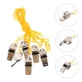 thumbnail image 4 of 6 piezas de silbato para los silbatos de seguridad para árbitros con silbidos de emergencia de cordones silbatos portátiles de supervivencia, 4 of 6