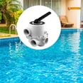 thumbnail image 4 of Válvula de filtro de arena para piscina,Válvula de filtro de arena de 6 posiciones para piscinas elevadas,Accesorios para spa con válvula de bomba de filtro de arena de 6 15 pulgadas, 4 of 8