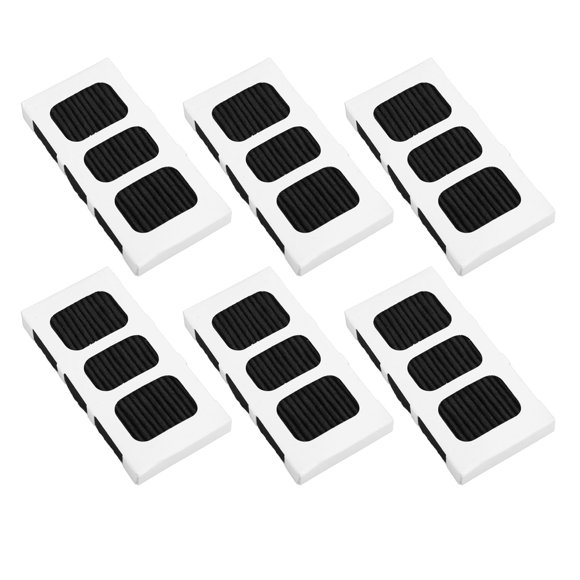 6pcs Refrigerator Air Filter Replacement Carbon Activated Filter Compatible for Frigidaire Paultra2 Refrigerator Reduce Smell