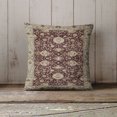 thumbnail image 2 of Oushak Burgundy Outdoor Pillow by Kavka Designs, 2 of 5