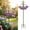Purple, variant on Solar Bird Bath Fountain for Outside, Bird Bath with Metal Stake Stand, Upgraded Spray System Outdoor Water Fountain, Attracts Birds for Garden, Yard, Patio & Lawn Decor 35"