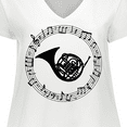 thumbnail image 4 of Inktastic French Horn Music Women's Plus Size V-Neck T-Shirt, 4 of 5
