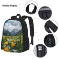 thumbnail image 3 of Balery Mountain Daisy Meadow Mochila Escolar 3 en 1 para Niños - Mochila Resistente con Lonchera Térmica y Estuche - Mochila Escolar para Niños y Niñas, 3 of 7