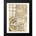 thumbnail image 2 of Reeves, Tom 12x14 Black Modern Framed Museum Art Print Titled - Botanic Print Beige, 2 of 5
