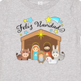 thumbnail image 4 of Inktastic Feliz Navidad Cute Nativity Scene Boys or Girls Baby T-Shirt, 4 of 5