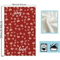 thumbnail image 5 of Valentine’s Day Romantic Red Love Hearts Kitchen Towels Dish Towels 18x26 Inch Home Decorations Hand Towels Set of 2 Drying Dishcloth, 5 of 5