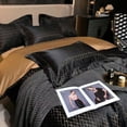 thumbnail image 3 of Luxe Divine Collection ~ Luxury 120 Yarn-Dyed Jacquard Cotton Bedding Set, 3 of 5