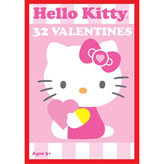 Paper Magic 32CT Showcase Hello Kitty Kids Classroom Valentine Exchange