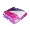 thumbnail image 5 of Create Abstract Art Throw Blanket, Super Soft Anti-Pilling Flannel Bed Blankets, 40"x30", 5 of 8