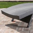 thumbnail image 3 of Afuera Living Ensemble de Chaises Longues Réglables en Osier Gris pour Extérieur, 3 of 13