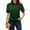 Dark Green, variant on larppty Womens Polo Shirts Business Casual Work Tops Short Sleeve Button Down Collared V Neck Golf Blouse T-Shirt (Coffee, M)