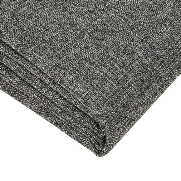 Tela de lino gris oscuro Mute Touch M 2,03x1,45 m