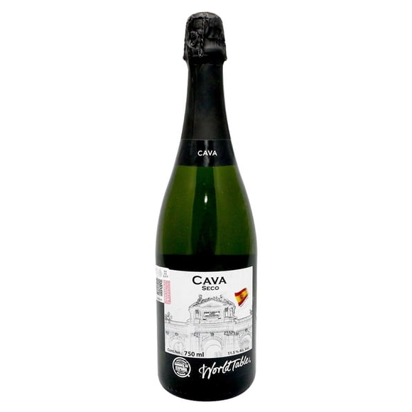 Vino Espumoso World Table Cava seco 750 ml