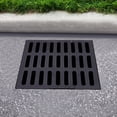 thumbnail image 3 of Cast Iron Sewer Grate Drain Catch Basin Cover Strainers Trench Drainage Outdoor, 3 of 16